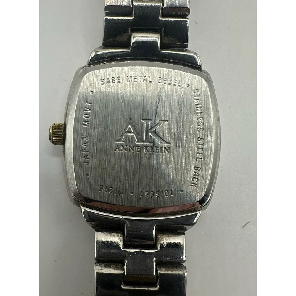 Anne Klein Womens Watch 10/8651 New Battery 27MM 6.75